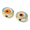 Handmade Evil Eye Lampwork Beads LAMP-D006-08G-3