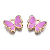 Alloy Enamel Charms X-ENAM-S121-070H-3