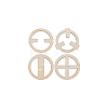 2 Sets Plywood Candle Wick Holders AJEW-BC0007-87B-7
