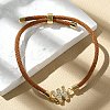Adjustable Nylon Cord Bracelets BJEW-C096-01G-23-1