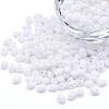 Opaque Luster Czech Glass Seed Beads SEED-N004-005-D02-1
