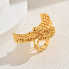 Brass Adjustable Cuff Open Rings for Women NN3965-6