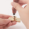 Wax Seal Brass Stamp Head AJEW-WH0215-048-4