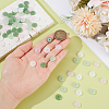 120Pcs 4 Colors Transparent Glass Beads GLAA-ME0001-23-3
