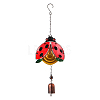 Glass Wind Chimes HJEW-WH0042-90B-1