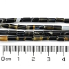 Natural Black Agate Beads Strands G-D067-A01-5
