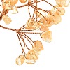 Natural Citrine Chips Tree of Life Decorations DJEW-C016-02M-2