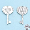 925 Sterling Silver Pendants STER-T006-11-4