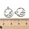 316 Surgical Stainless Steel Charms STAS-H190-14P-04-3