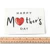4Pcs Kraft Paper Greeting Cards AJEW-FS0001-30A-5