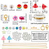 DIY Candy Color Bracelet Necklace Making Kit DIY-PH0009-40-4