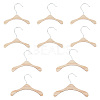 10Pcs 3 Styles Wood Clothes Hanger for Dog Cat AJEW-DR0001-09-1