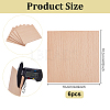 Square Wood Board FIND-WH0141-067B-2