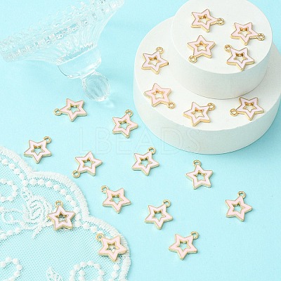 Alloy Enamel Pendants ENAM-YW0003-01C-1