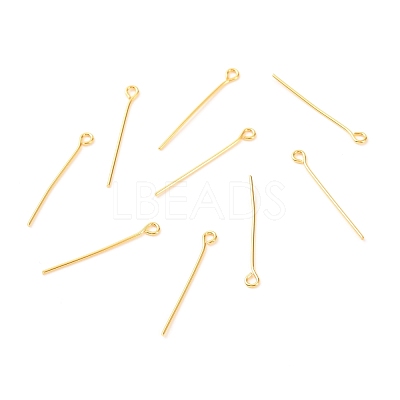 Brass Eye Pins KK-F824-113B-G-1