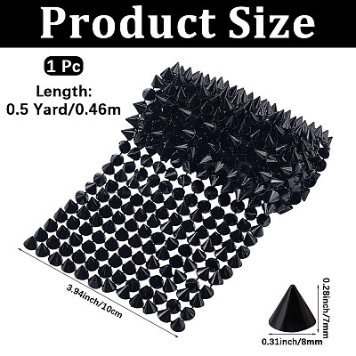 1Bag Plastic Cone Neck Rivet DIY-CP0013-67A-1