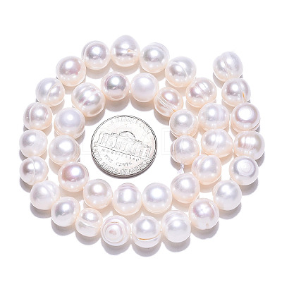 Natural Cultured Freshwater Pearl Beads Strands PEAR-N013-09C-1