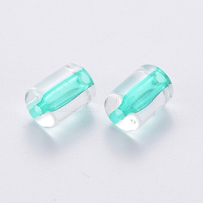 Transparent Acrylic Beads TACR-S154-17A-68-1