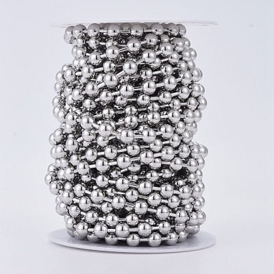 304 Stainless Steel Ball Chains CHS-F009-01I-P-1