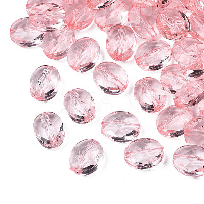 Transparent Acrylic Beads TACR-S154-18A-26-1