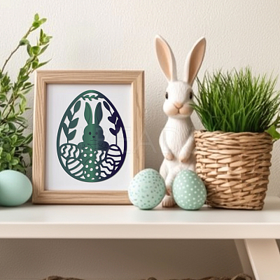 Easter Theme Carbon Steel Cutting Dies Stencils DIY-WH0309-3560-1