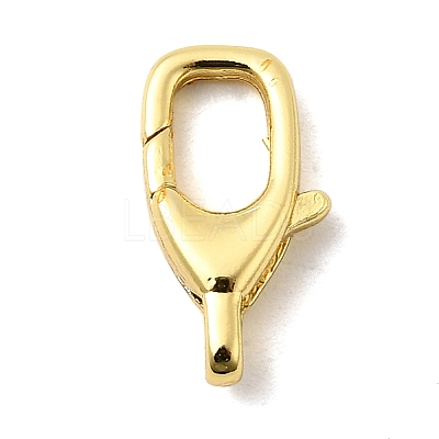 Brass Lobster Claw Clasps KK-I364-03G-1