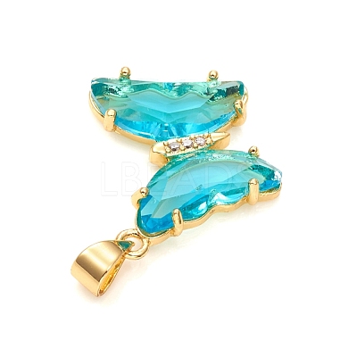 Glass Pendants GLAA-G075-01G-07-1