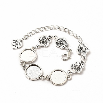 Alloy Bracelets & Anklets Making MAK-M027-04AS-1