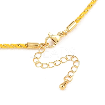 2MM Nylon Braided Cord Necklace Making MAK-A019-02G-20-1