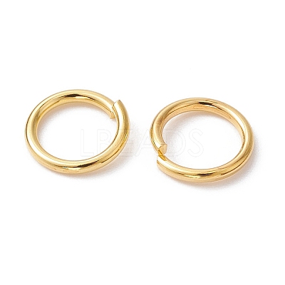 Brass Open Jump Rings KK-FS0001-23B-1