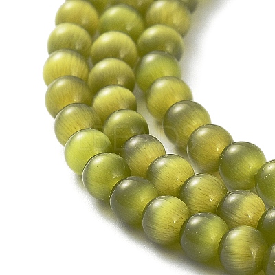 Cat Eye Beads Strands CE-F022-4mm-04-1