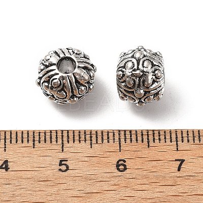 Tibetan Style Alloy Beads PALLOY-F317-03AS-1