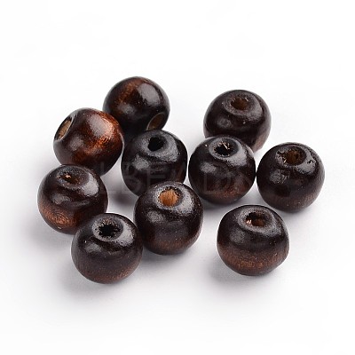 Natural Maple Wood Beads X-TB12mmY-10-1