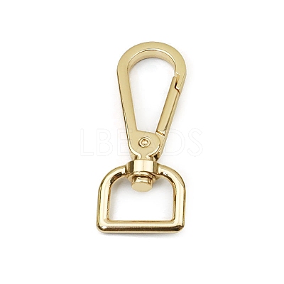 Zinc Alloy Swivel Clasps PURS-PW0005-085LG-1