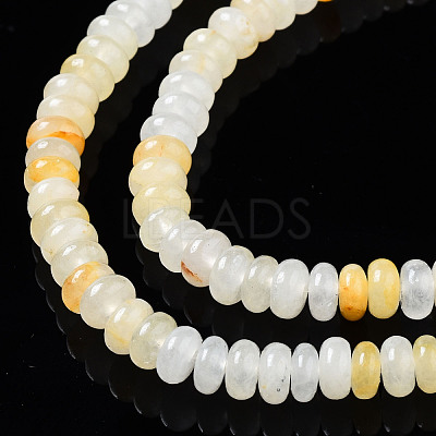 Natural Yellow Aventurine Beads Strands G-S366-110-1