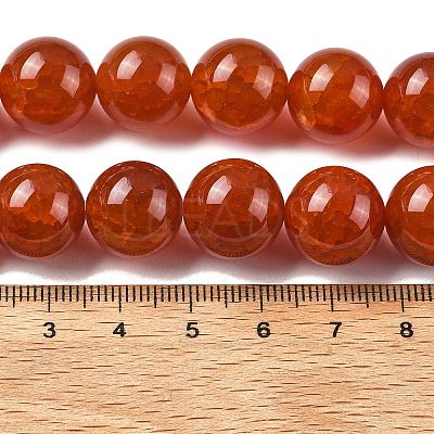 Natural Multi-Color Agate Beads Strands G-A261-B07-14mm-1