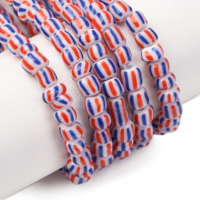 Handmade Lampwork Beads Strands BLOW-K001-01B-13-1