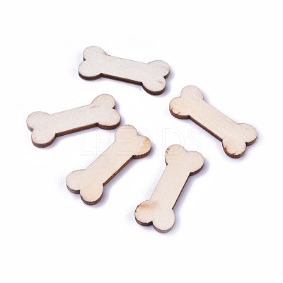 Wood Cabochons WOOD-WH0021-27-1