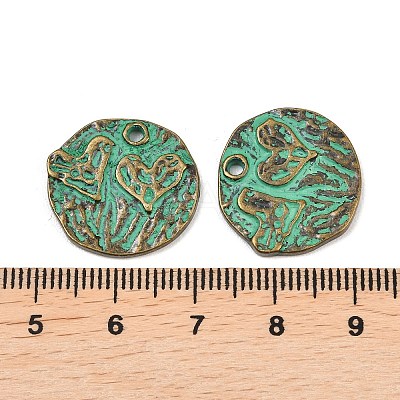 Tibetan Style Alloy Pendants FIND-I073-01B-1