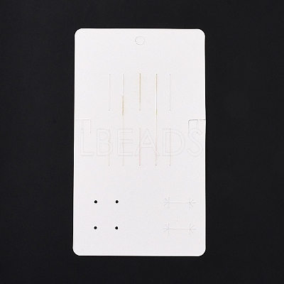 Rectangle Hair Clips Display Cards CDIS-P007-O01-1