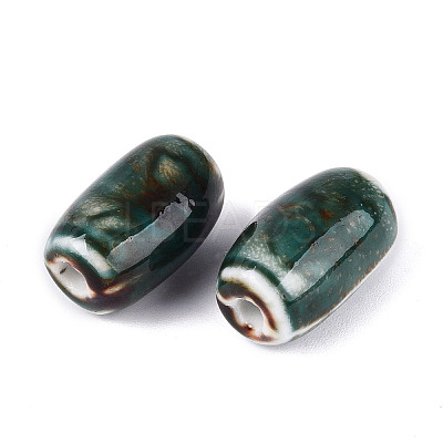 Vintage Handmade Porcelain Beads PORC-N013-12-11-1