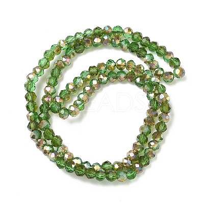 Electroplate Glass Beads Strands EGLA-A034-T4mm-J05-1