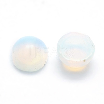 Opalite Cabochons G-P393-R10-4mm-1