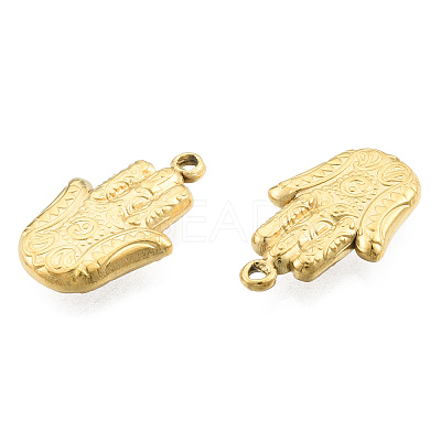 Ion Plating(IP) 201 Stainless Steel Pendants STAS-N098-243LG-1
