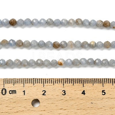 Natural Angelite Beads Strands G-RM2025-30-4mm-1