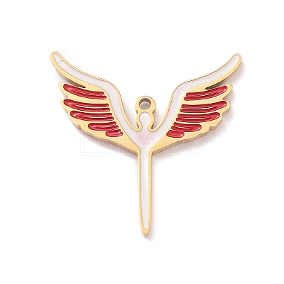 304 Stainless Steel Pendants STAS-R119-02G-1