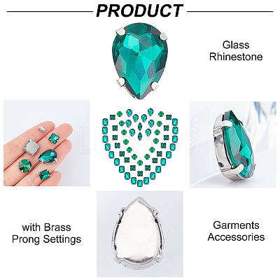 Sew on Rhinestone RGLA-GF0001-002B-1