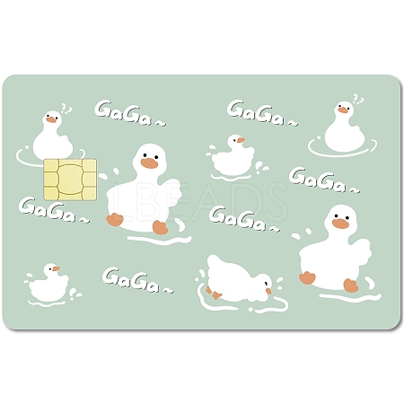 PVC Plastic Waterproof Card Stickers DIY-WH0432-031-1