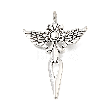 Tibetan Style Alloy Pendants AL-CBA5334-06AS-1