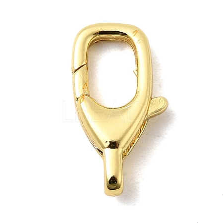 Brass Lobster Claw Clasps KK-I364-03G-1